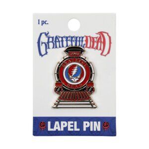 Grateful Dead Enamel Pin - SYF Train - 70s 80s Rock Music Band Apparel Gift NWT